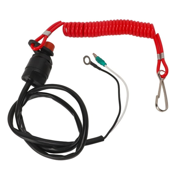 Interruptor de apagado de motor marino, interruptor de apagado de motor fueraborda, interruptor de apagado de motor de barco, interruptor de parada de motor fueraborda, valor inmejorable