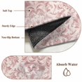 thumbnail image 6 of 5'x8' Area Rugs, Pink Baroque Indoor Outdoor Area Rug for Living Room Bedroom, Farmhouse Scroll Floral Damask Patterned Washable Bathroom Rugs Kitchen Floor Carpet Mats Home Decor Aesthetic, 6 of 8