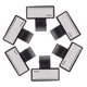 thumbnail image 1 of Moluckfu 6Ud Placas De Nombre Para Estetoscopio Portátiles Con Clip Firme Y Material Resistente, 1 of 8