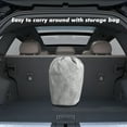 thumbnail image 4 of COVINTON Car Cover Fits for Truck (F-150) Length to 235", Waterproof All Weather Hail Thickened Full Exterior Car Cover for Automobiles UV Protection, 4 of 7