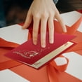 thumbnail image 3 of FUTUREORYY Graduation Season Cards 1Pc 3D Up Design Red Innovative For Students, 3 of 5