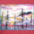 thumbnail image 3 of CafePress - Landscape, Colorful Art! T Shirt - Mens Tri-blend T-Shirt, 3 of 4
