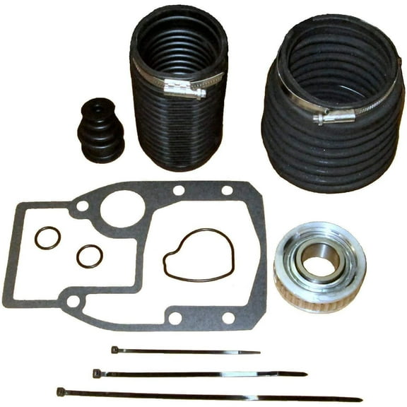 OMC Cobra Sterndrive I/O transom Service Rebuild Repair kit with Bellows and Gimbal Bearing. Replaces 3854127, 914036, 911826 by FASWORX