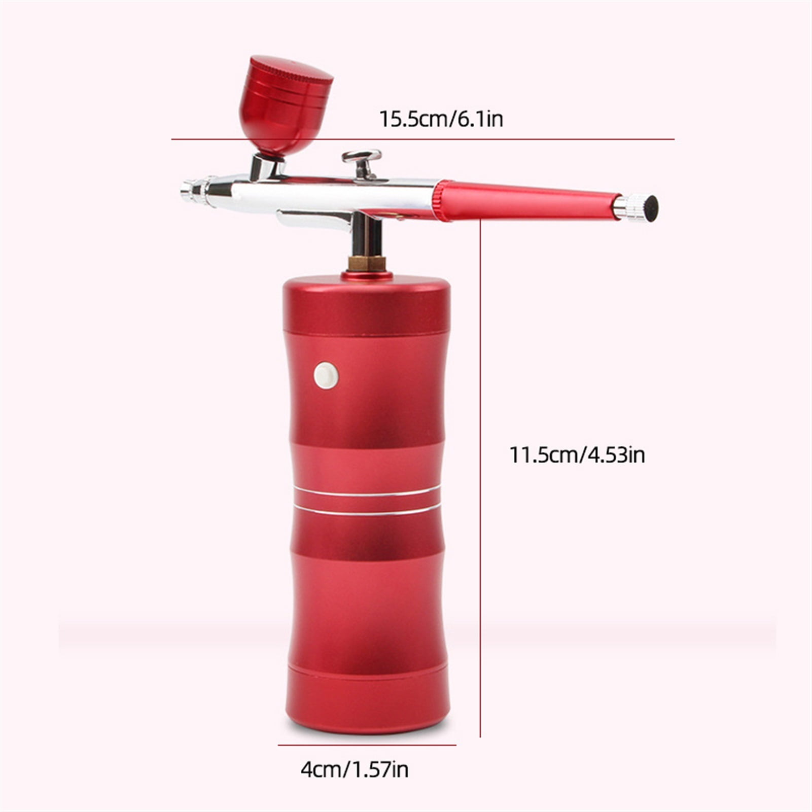 Double USB Charge Protable Airbrush Air Compressor Spray For Gun Cake Nail Art Face&amp;Body Tattoo Make Up Paint Sprayer