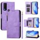 thumbnail image 3 of Funda para TCL 30 XE 5G Cartera de Mano con Cremallera y Correa Cruzada Desmontable, 3 of 5