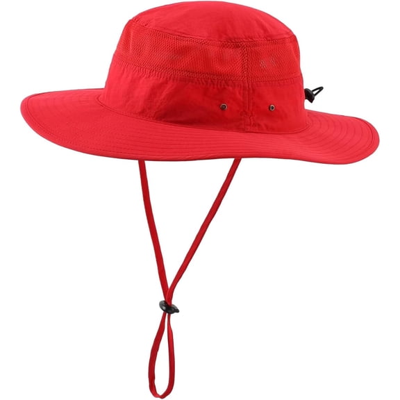 Home Prefer UPF 50 Men's Sun Hat Wide Brim Bucket Hat UV Protection Hat for Mens Womens Beach Safari Gardening Golf Fishing