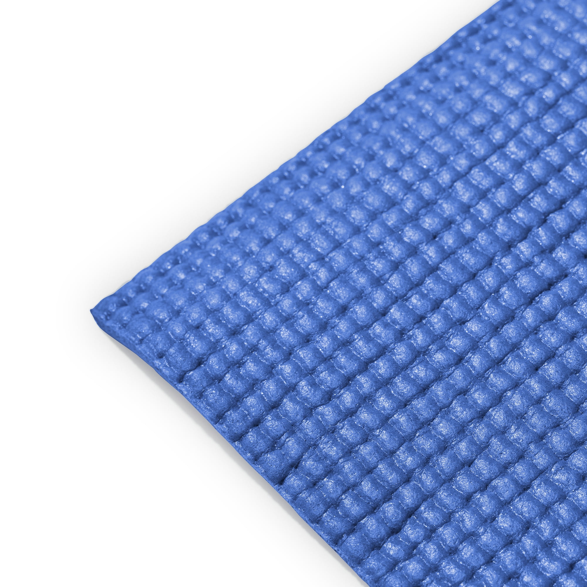 BTY ヨガマット Sunny Health & Fitness Exercise Non-Slip Yoga Mat (Blue