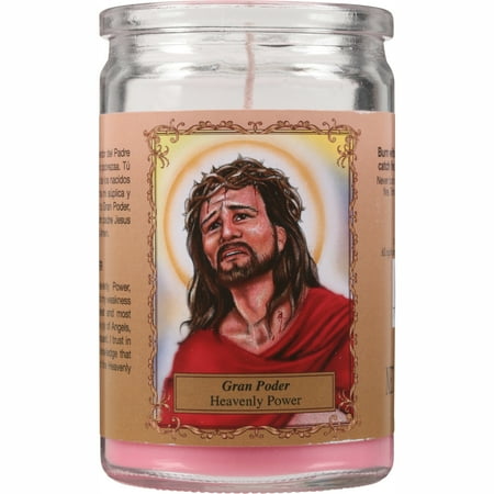 - Small Heavenly Power Prayer Candle, Red