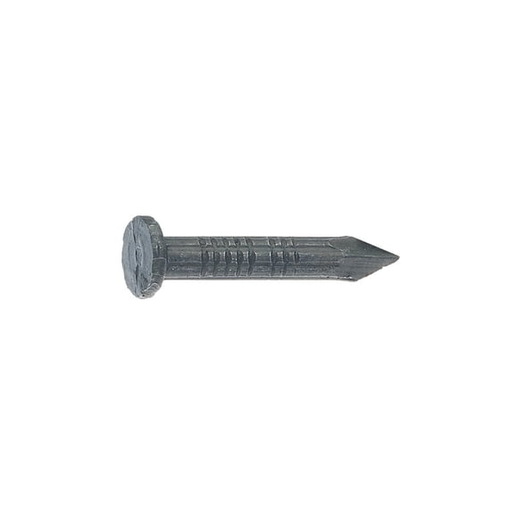 Cabezal en T de acero brillante Nail Grip-Rite Masonry de 2,5 pulgadas y 2,27 kg
