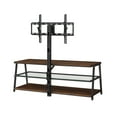 Mainstays Arris 3in1 TV Stand for TVs up to 70", Canyon Walnut