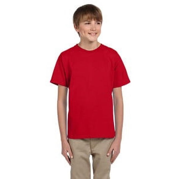 Fruit of the Loom Boys 6-20 HD Cotton Short Sleeve T-Shirt