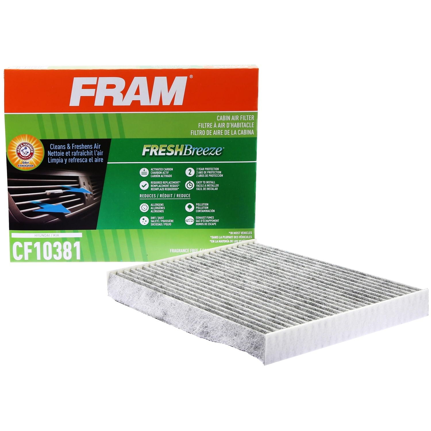 FRAM® Fresh Breeze® CF10381 Cabin Air Filter