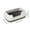 dark gray, variant on Semi Enclosed Cat Litter Box with High Sides, Splash Proof Litter Pan with Scoop Included, 14.4x10.6 Inch Kitty Litter Box with Non-Slip Bottom, Easy Clean Cat Litter Tray for Indoor Cats Kittens