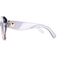 thumbnail image 4 of FEISEDY Retro Overesized Cat Eye Sunglasses Women Men Square Cateye UV400 Sunglasses B2629, 4 of 16