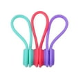 thumbnail image 3 of 1~10PCS Cable Organizer Soft Silicone Magnetic Cable Winder Cord Earphone Storage Holder Clips Cable Winder For Earphone Data Style B 3pcs, 3 of 6