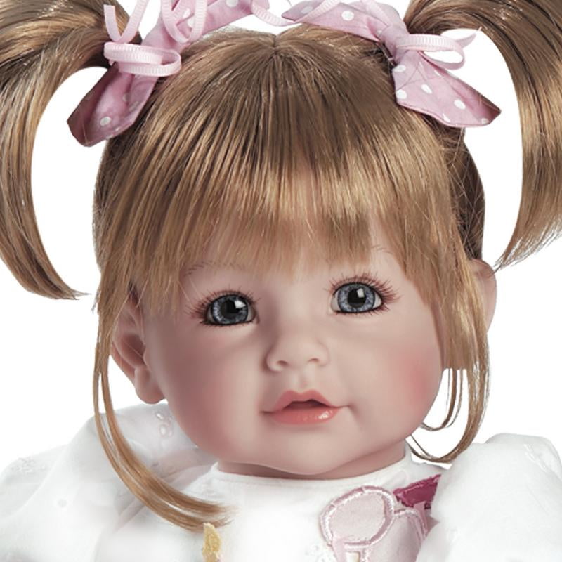 Paradise Galleries Real Life Reborn Baby Doll Molly & Fluffy 9-Piece Playful Set 
