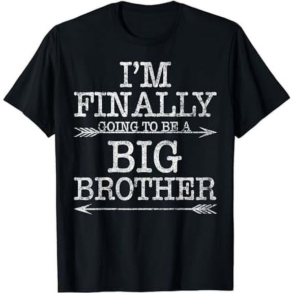 Older Brother Gift I Am Finally Going To Be A Big Brother T-Shirt