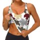 thumbnail image 3 of Balery maple leaves Sujetadores deportivos con espalda cruzada para mujer, acolchados, sin costuras, de alto impacto, ideales para yoga, gimnasio, entrenamiento y fitness.-XX-Large, 3 of 8