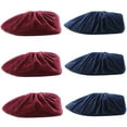 thumbnail image 4 of HAKIDZEL 6 Pairs Simple Style Shoe Covers Flannelette for Public Facilities and Commercial Buildings, 4 of 8
