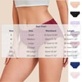 thumbnail image 3 of Purcolt Cotton Underwear for Women Mid Rise Full Coverage Briefs No Show Stretch Soft Ladies Bikini Panties, 3 of 7