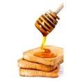 thumbnail image 6 of Fox Run 6" Long Wooden Mess-Free Honey Dipper Dispense Drizzle Server Stick 4162, 6 of 10
