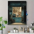 thumbnail image 4 of Qisvanset Lion Lamb Peaceful Canvas 15.75x11.81 Inches, 4 of 8