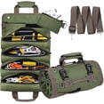 thumbnail image 1 of Sac à Outils Premium Enroulable 2026 avec 6 Pochettes et Bandoulière Réglable, Sac en Tissu Oxford Durable et Robuste avec Poignée, le Rouleau d'Outils Original pour une Efficacité Maximale, 1 of 8