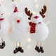 thumbnail image 4 of Colgante de alce de muñeco de nieve de Papá Noel, bonito colgante de peluche para niña, decoración para árbol de Navidad, regalo de Feliz Año Nuevo 2024 para niños, 4 of 5