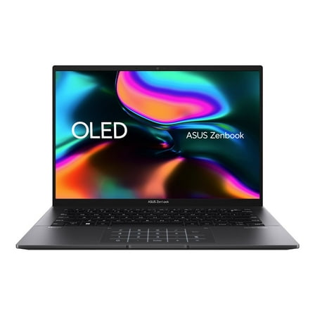 Asus Zenbook 14 OLED UM3402 UM3402YA-DS71 14" Notebook - 2.8K - 2880 x 1800 - AMD Ryzen 7 5825U Octa-core (8 Core) - 8 GB Total RAM - 8 GB On-board Memory - 512 GB SSD - Jade Black