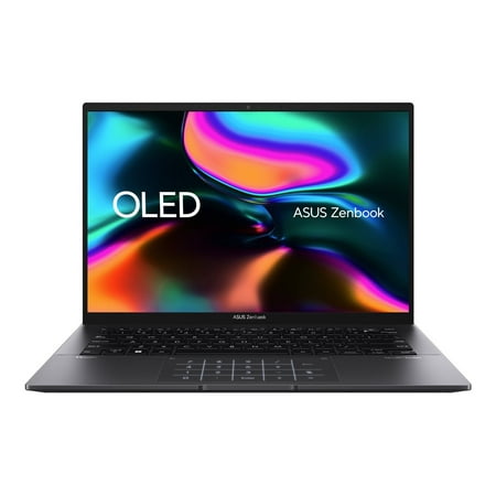 Asus Zenbook 14 OLED UM3402 UM3402YA-DS71 14" Notebook - 2.8K - 2880 x 1800 - AMD Ryzen 7 5825U Octa-core (8 Core) - 8 GB Total RAM - 8 GB On-board Memory - 512 GB SSD - Jade Black