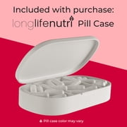 LongLifeNutri Lycopene 50mg, Natural Tomato Extract, 180 Veg Capsules