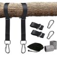 thumbnail image 1 of Kit colgante de correas para columpio de árbol con dos mosquetones de aleación de zinc,11 kaili Sencillez, 1 of 3