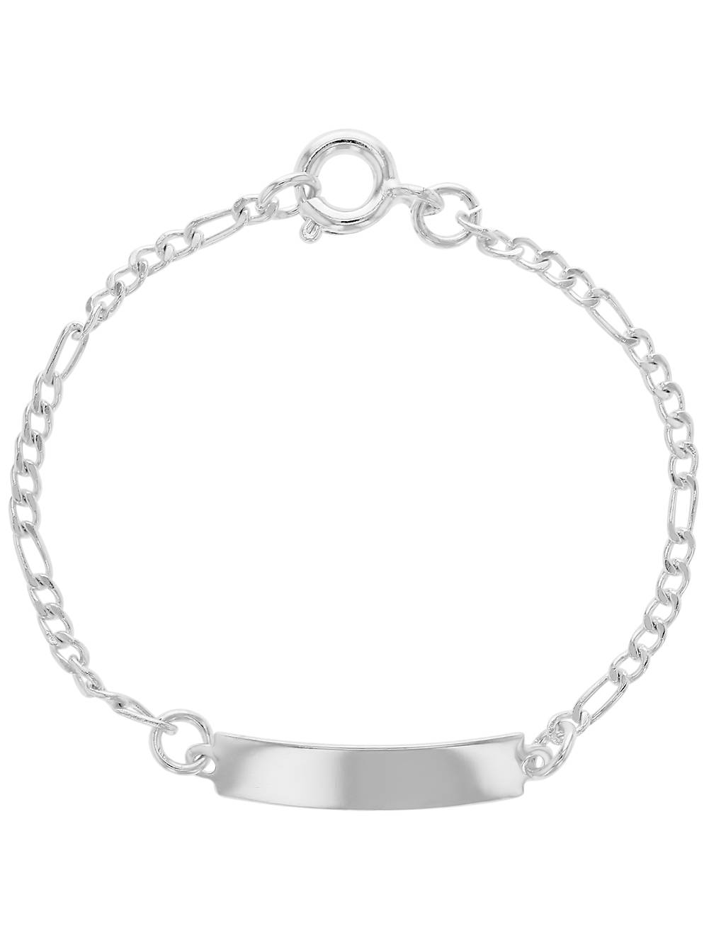 baby silver chain bracelet