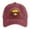 Wine, variant on GDREDA Men Hat 2024 Letter Print La Hat Casual Baseball Cap Patriotic Election Hat Purple,One Size