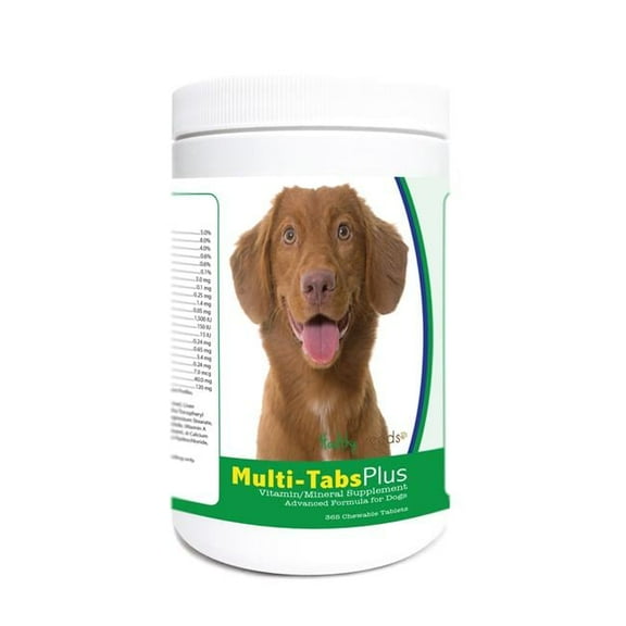 Healthy Breeds 840235182344 Nova Scotia Duck Tolling Retriever Multi-Tabs Plus Chewable Tablets - 365 Count