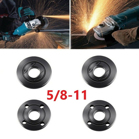 4Pcs 5/8-11 Angle Grinder Flange Lock Nuts Inner Outer Set for For for Dw Mkt