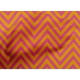 thumbnail image 4 of oneOone Tissu Popeline de Coton Chevron Imprimé Géométrique Tissu à Coudre BTY 42 Pouces de Large, 4 of 4