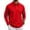 Red, variant on LWavelet Men's Polo Shirt Long Sleeve Collared Golf Shirts Quick Dry Lightweight 3-Button Performance Work Fishing Athletic Tops