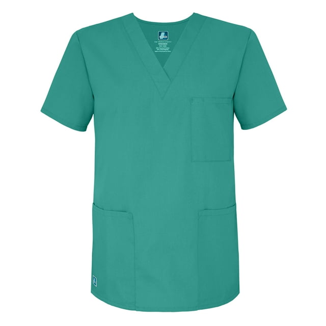 Adar Tunique Unisexe Col en V 3 Poches (Disponible en 39 Couleurs)