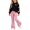 Watermelon Red, variant on Cethrio Girls Outfit Sets 2 Piece, Outdoor Long Sleeve Spring Fall Printed Girls' Clothing Sets Size 14 Beige