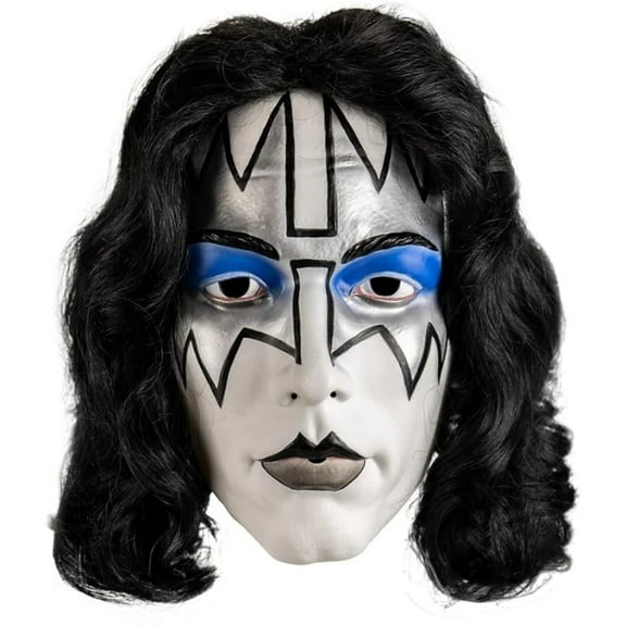 KISS Deluxe The Spaceman Plastic Mask with Wig