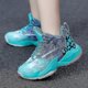 thumbnail image 5 of 2023-childrens Basketball Shoes Breathable Non-slip Sports Running Shoes Fr565Green33, 5 of 5