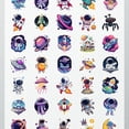 thumbnail image 4 of 35pcs-50pcs Cute Astronaut Stickers Space Stationery Stickers Planet Kids Stickers for Laptops Suitcases Phones, 4 of 9