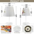 thumbnail image 2 of Table Lamp Medium 7.9x11.8 Inches Table Lamps Night Light Tools & Home Improvement Bedroom Lamp Guest Room Lamp Study Lamp Office Lamp Cool Color Fox, 2 of 7