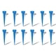 thumbnail image 1 of Kearding Goteador de riego, planta de interior, de riego automático ajustable, dormitorio, jardín, invernadero, balcón, bebedero, suministros para Jardín y Patio Azul 12 Piezas Kearding HA012594-06, 1 of 6