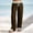 Khaki, variant on jjayotai Womens Long Pants Clearance Women's Comfortable Cropped Leisure Time Pants Color Sweatpants Yoga Pants