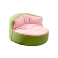 thumbnail image 2 of Silla Con Forma De Puf, Práctico Sofá Redondo Para Sala De Estar, Dormitorio, Relajante, Color Rosa, 2 of 8