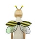 thumbnail image 4 of Disfraz de insecto para fiesta de disfraces de Halloween para niñas y mujeres, brillante, con tirantes elásticos., 4 of 4