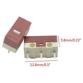 thumbnail image 3 of XISAOK Mouse Microswitch HUANO Mouse Momentary Push Button Micro Limit Switch, 3 of 9