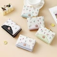 thumbnail image 6 of Floral Cute Womens Wallet Small RFID Blocking Compact Card Holder Trifold Ladies Coin Purse with ID Window, 6 of 8